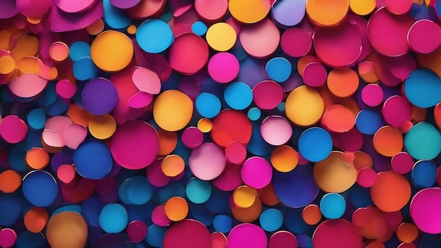 Colorful bokeo background