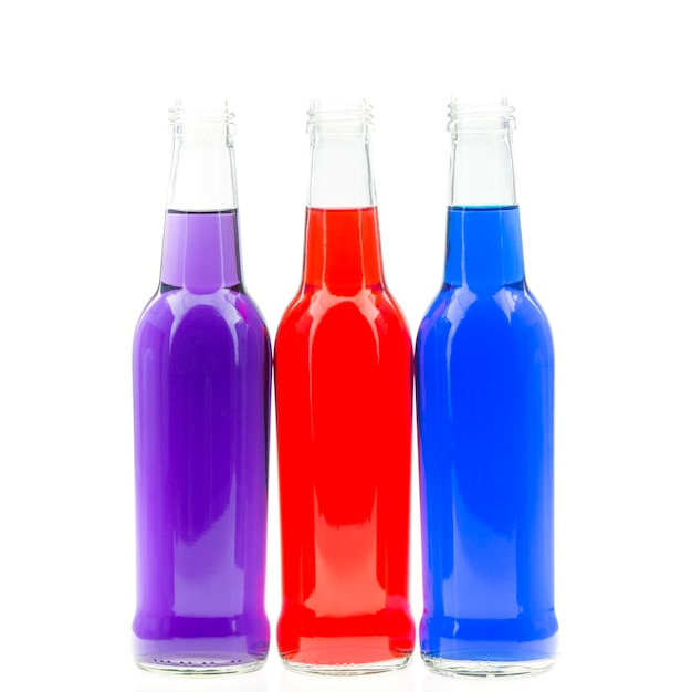 Colorful bottles