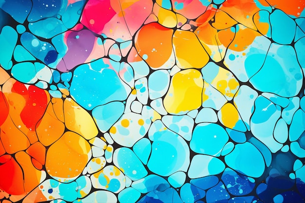 Colorful bright design of abstract background