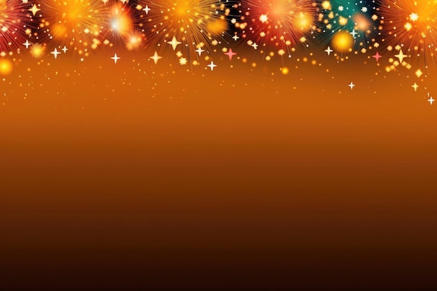 Colorful bright new year and holiday background