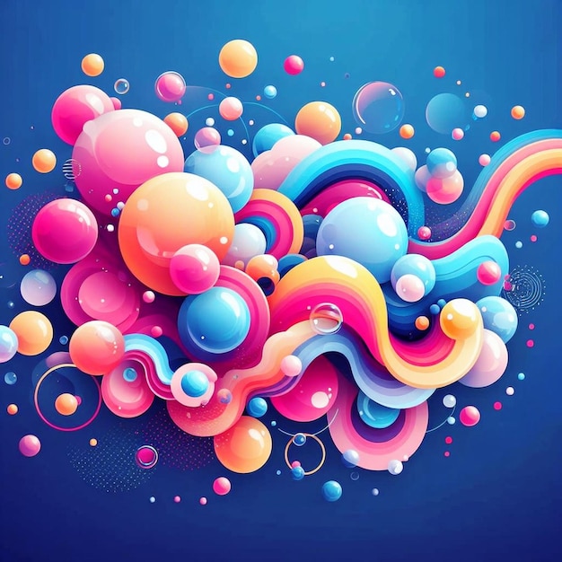 colorful bubbles