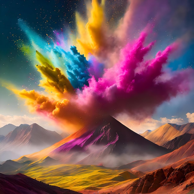 Colorful Burst