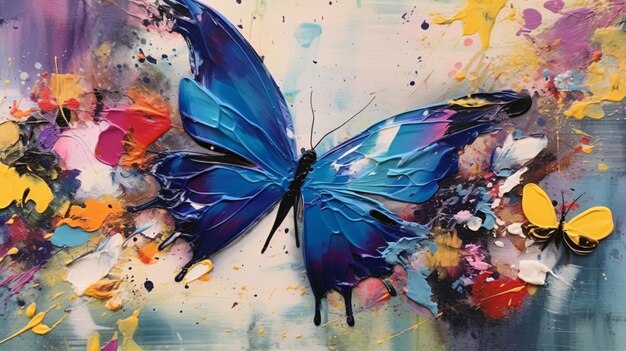 Цветные бабочки Крылья бабочек Живые оттенки Крылатые чудеса Увлекательная красота Бабочка