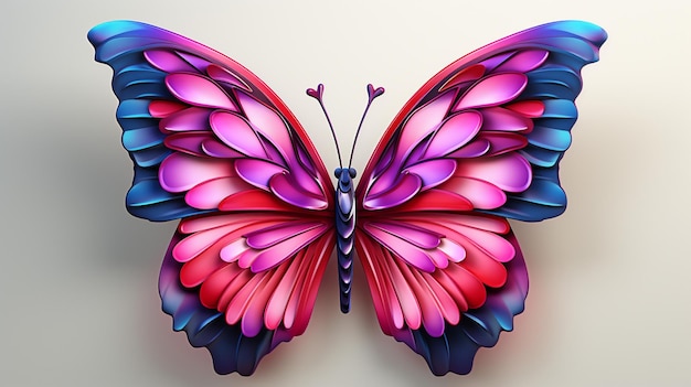 красочные изображения бабочек