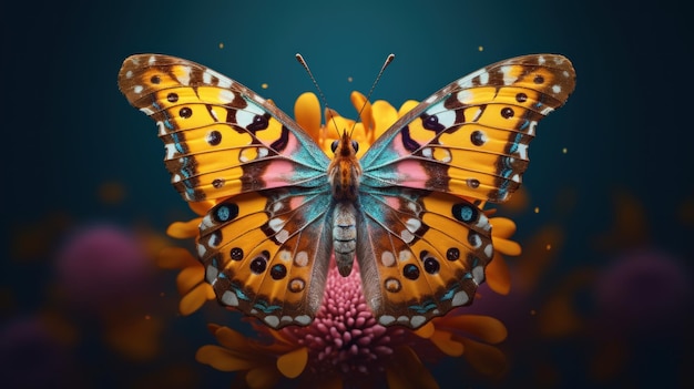 colorful butterfly images