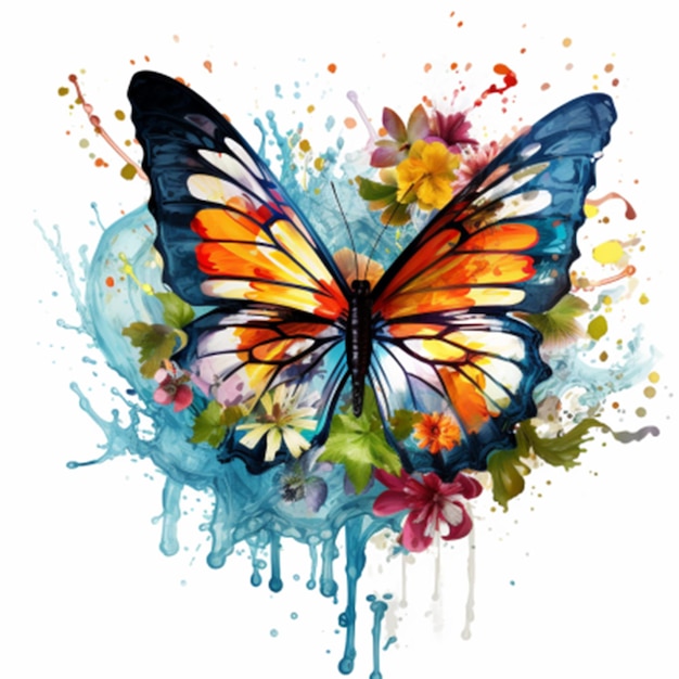 Colorful butterfly