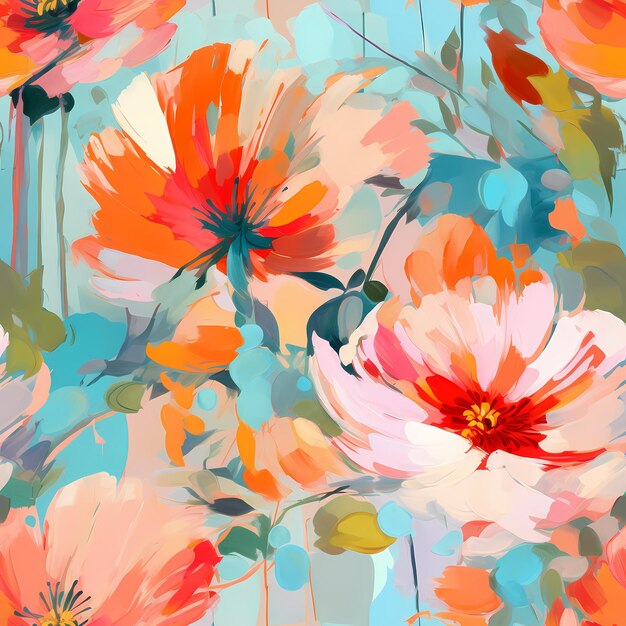 Colorful calico floral tile designs bring vibrant beauty and seamless patterns to your home