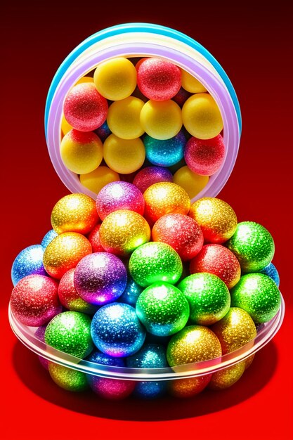 Colorful candy jelly beans rainbow candy snacks delicious snacks wallpaper background