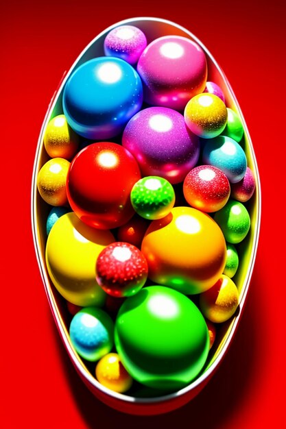 Colorful candy jelly beans rainbow candy snacks delicious snacks wallpaper background