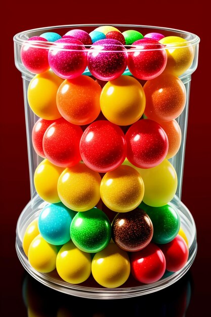 Colorful candy jelly beans rainbow candy snacks delicious snacks wallpaper background