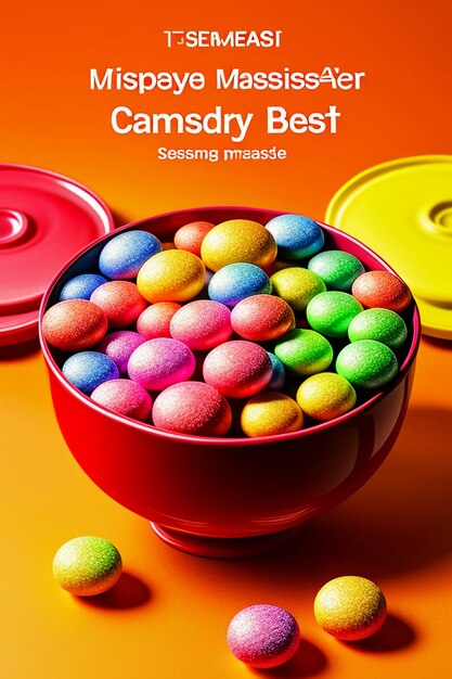 Colorful candy jelly beans rainbow candy snacks delicious snacks wallpaper background