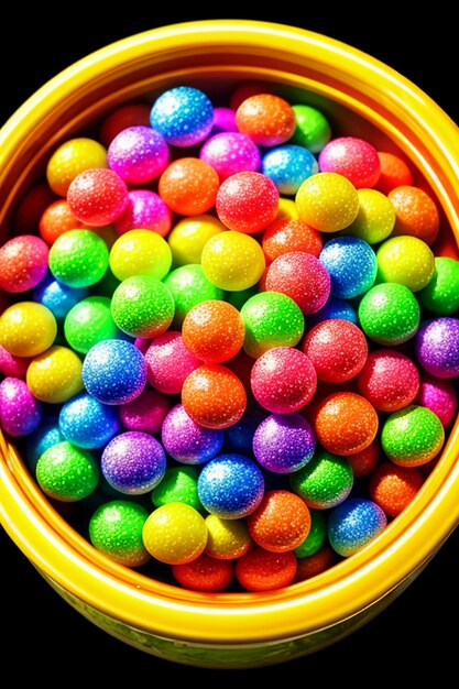 Colorful candy jelly beans rainbow candy snacks delicious snacks wallpaper background