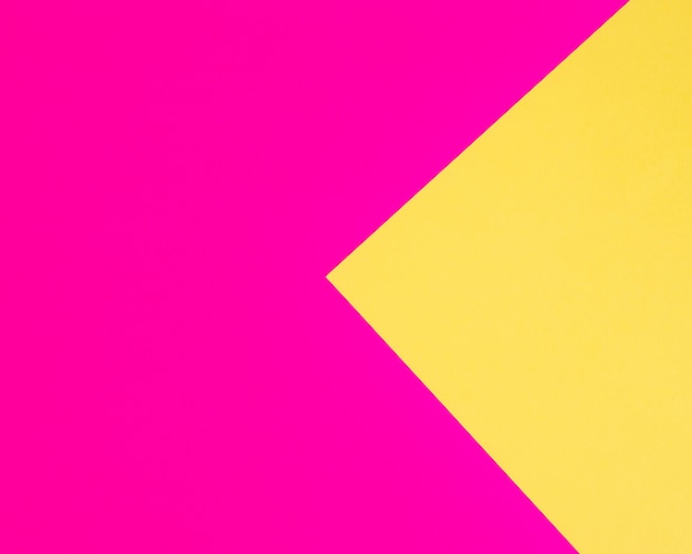 Colorful cardboard paper background Fuchsia and Yellow