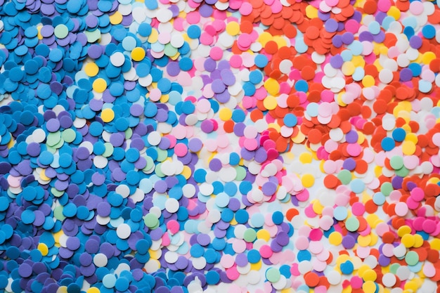 Colorful Cascade Confetti Background photo