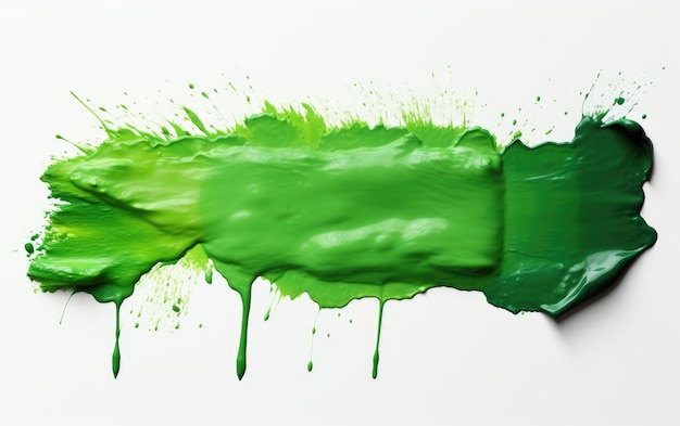 Photo colorful celebration green holi powder on a white or clear surface png transparent background