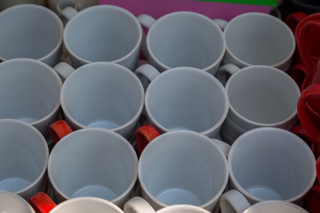 Colorful of ceramic cup buy for souvenir