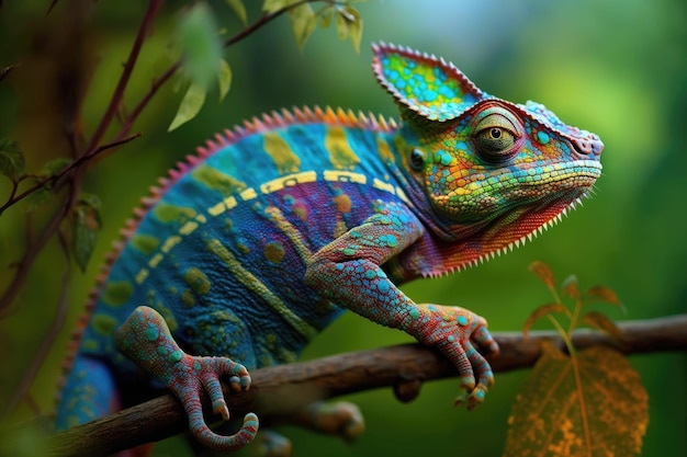 Colorful Chameleon