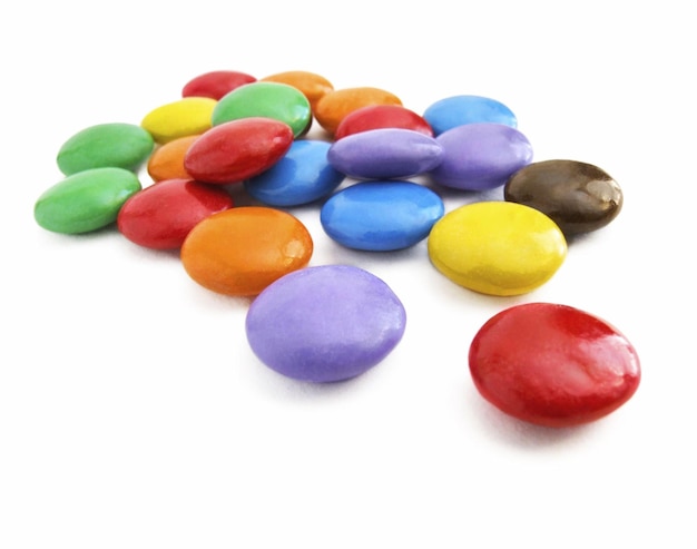 Colorful chocolate candies