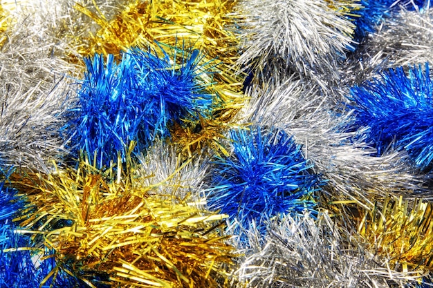 Decorazione a catena di natale colorata