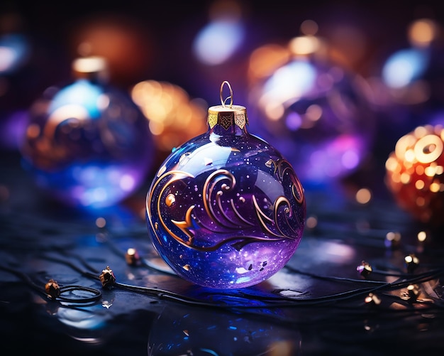 星 の パターン を 持つ 色々 な クリスマス 装飾