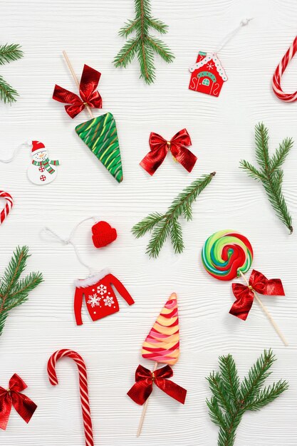 colorful christmas swirl candy traditional new year candy canes xmas sweet food