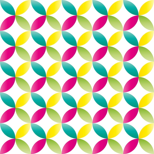 다채로운 원 바틱 패턴 배경