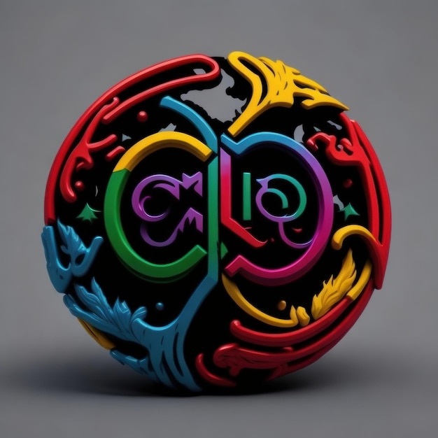 A colorful circle with the word ccl on it