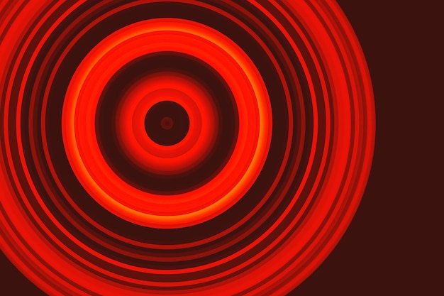 Фото Красочный круговой абстрактный фон с круговыми линиями