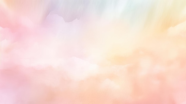 Colorful clouds on a colorful background