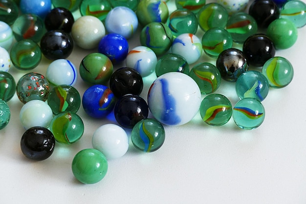 Colorful colored glass marbles marbles for kids