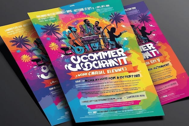 Colorful Community Event Flyer