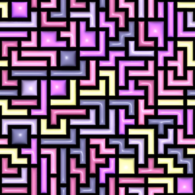 a colorful composition of geometric shapes a template for a creative idea and designxa