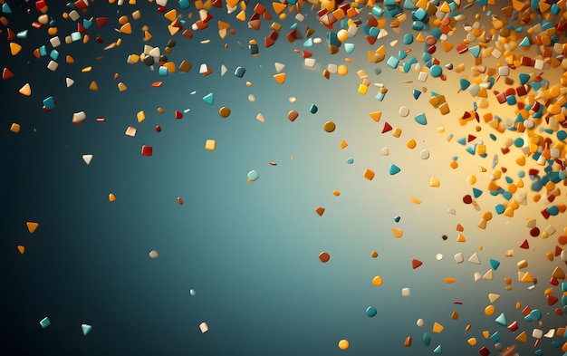 Colorful confetti