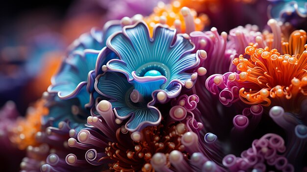 Colorful coral