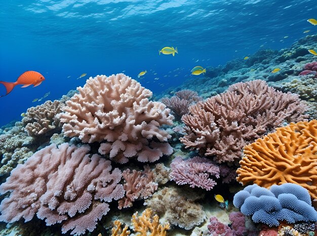 写真 海 の 色々 な サンゴ