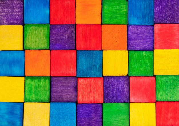 Colorful cubes background