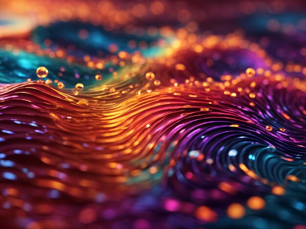 Colorful curved abstract swirling background wallpaper illustrations