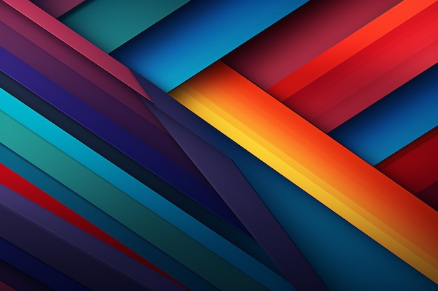 Colorful dark diagonal stripes background