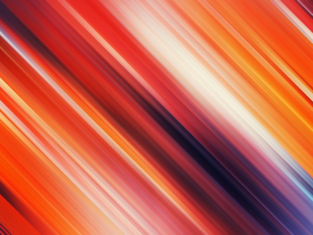 Фото Красочный узор диагональных линий, абстрактный градиентный фон. роскошный и элегантный стиль иллюстрации с мягким и размытым эффектом движения
