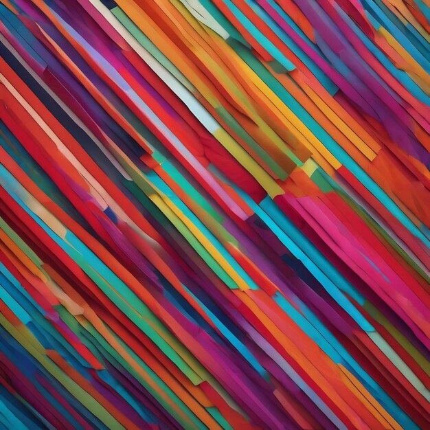 Colorful diagonal stripe background