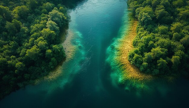 Photo colorful different type landscape scenery