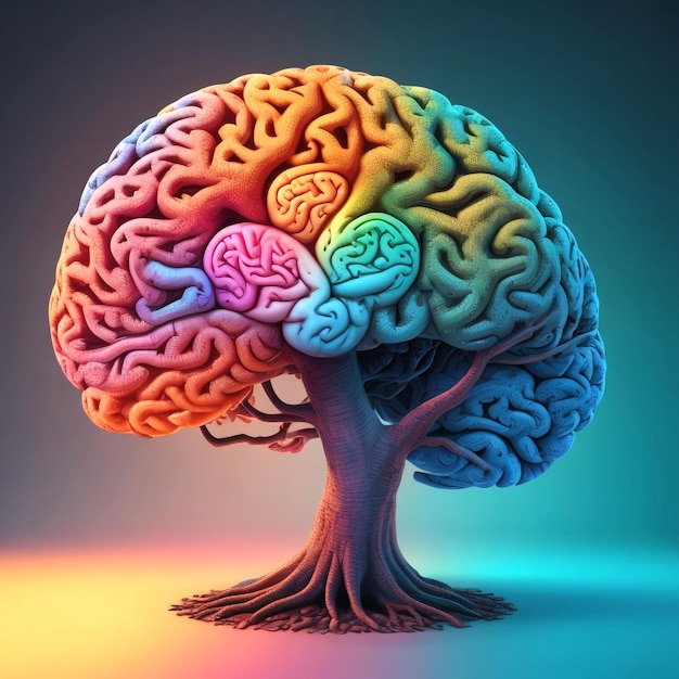 カラフルなデジタル脳は新しい医学的理解を照らします