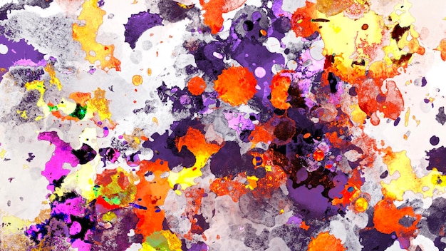 Colorful digital painting background