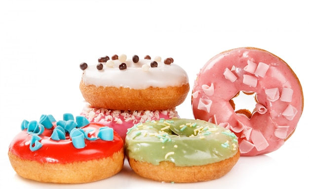 Colorful donuts