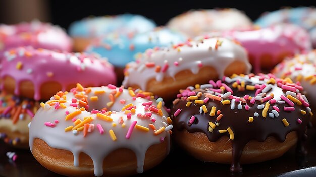 Colorful Donuts