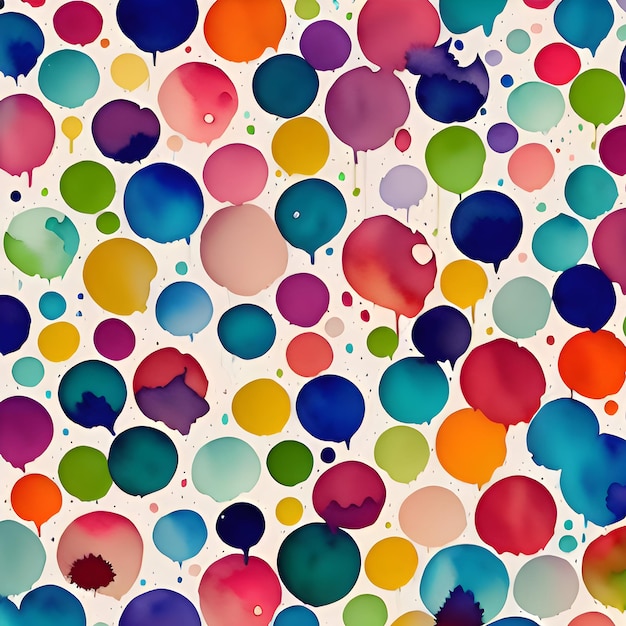 Colorful dots background