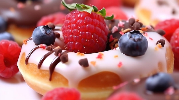 Colorful Doughnuts