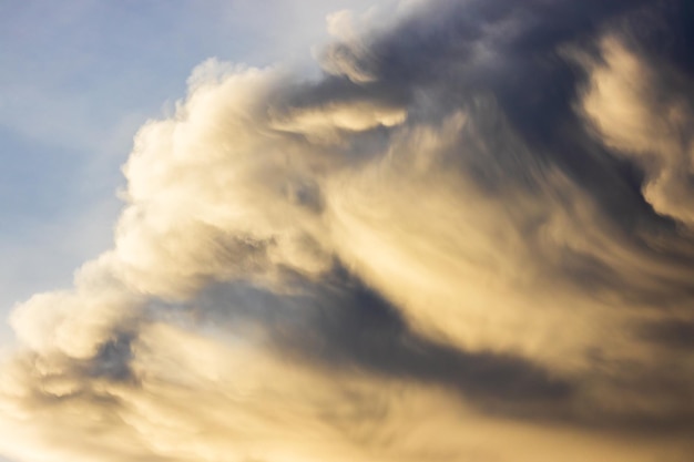 Colorful dramatic sky with cloud at sunsetbeautiful sky with clouds background