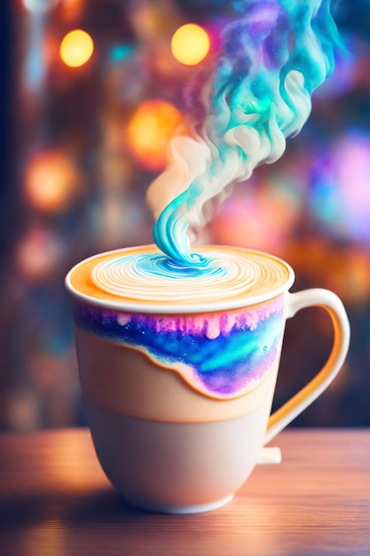 Colorful drink