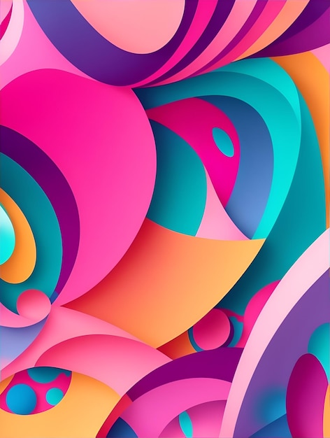 colorful dynamic flow new background image